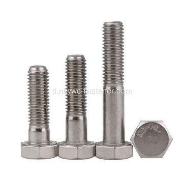 Hindi kinakalawang na asero hex bolt